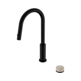 Nero Serenity Progressive Pull Out Kitchen Set - Rome Travertine Handle Matte Black