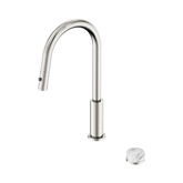 Nero Serenity Progressive Pull Out Kitchen Set - Arabescato Corchia Handle Brushed Nickel