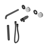 Nero Serenity Progressive Shower System - Spout Gunmetal - Carrara Handle & Slim Shower Trim Kit Only