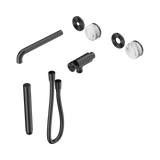 Nero Serenity Progressive Shower System - Spout Gunmetal Arabescato Corchia Handle & Slim Shower Trim Kit Only