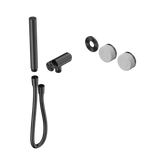 Nero Serenity Progressive Shower System Gunmetal - Carrara Handle & Slim Shower Trim Kit Only