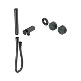 Nero Serenity Progressive Shower System Gunmetal - Verde Alpi Handle & Slim Shower Trim Kit Only