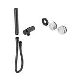 Nero Serenity Progressive Shower System Gunmetal - Arabescato Corchia Handle & Slim Shower Trim Kit Only