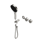 Nero Serenity Progressive Shower System Brushed Nickel - Metal Handle & Serenity Hand Shower Trim Kit Only