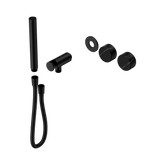 Nero Serenity Progressive Shower System Matte Black - Marquina Black Handle & Slim Shower Trim Kit Only