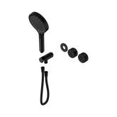 Nero Serenity Progressive Shower System Matte Black - Marquina Black Handle & Serenity Hand Shower Trim Kit Only