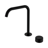 Serenity Progressive Bath/Kitchen Nero Mixer Edge Spout With Marquina Black Handle - Matte Black