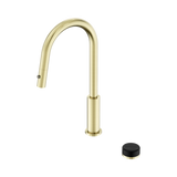 Nero Serenity Progressive Pull Out Kitchen Set - Marquina Black Handle Brushed Gold