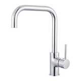 Dolce Kitchen Nero Mixer Square Shape Shower - Chrome