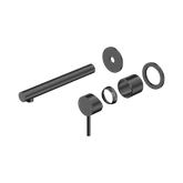 Nero Dolce II Wall Basin/Bath Mixer Separate Back Plate Trim Kits Only - Gunmetal