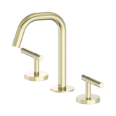 Nero Mecca Lever Basin Set Edge Spout - Brushed Gold
