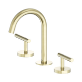 Nero Mecca Lever Basin Set Arc Spout - Brushed Gold