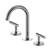 Nero Mecca Lever Basin Set Arc Spout - Chrome