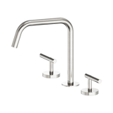 Nero Mecca Lever Bath/Kitchen Set Edge Spout II - Brushed Nickel