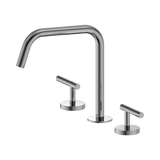 Nero Mecca Lever Bath/Kitchen Set Edge Spout II - Chrome