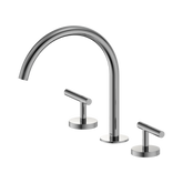 Nero Mecca Lever Bath/Kitchen Set Arc Spout - Chrome