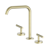 Nero Mecca Lever Bath/Kitchen Set Edge Spout - Brushed Gold