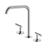 Nero Mecca Lever Bath/Kitchen Set Edge Spout - Chrome