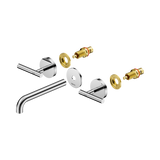 Nero Mecca Lever Wall Basin/Bath Set 185Mm Spout Trim Kits Only - Chrome