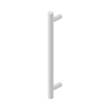 Nero Mecca Pull Handle 200Mm - Matte White