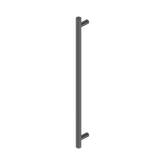 Nero Mecca Pull Handle 330Mm - Gunmetal