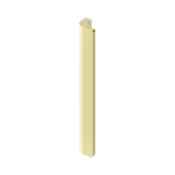 Nero Bianca Pull Handle 200Mm - Brushed Gold