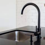 Meir Round Soap Dispenser - Matte Black