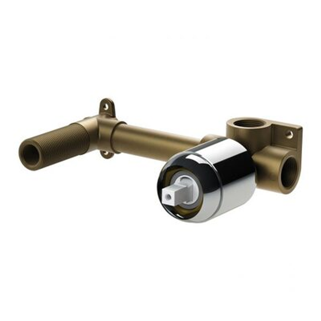 Phoenix Builders Wall Basin / Bath Mixer Set 200Mm Body Only - Chrome 150-7811-00