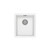 Phoenix Single Bowl 5000 Series Under/Over Sink - Matte White