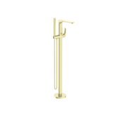 Bianca Floor Standing Bath Nero Mixer - Brushed Gold