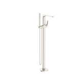 Bianca Floor Standing Bath Nero Mixer - Brushed Nickel