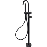 Hustle Floor Standing Fienza Bath Filler Inc Hand Shower Blk