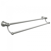 Lillian Double Fienza Towel Rail - Brushed Nickel