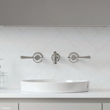 Fienza Lillian Lever Wall Basin/Bath Set Chrome