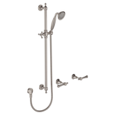 Lillian Lever Rail Fienza Shower Set - Brushed Nickel