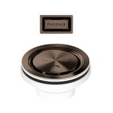 Phoenix 50Mm Covered Sink Basket Waste & Overflow - Brushed Bronze