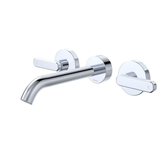 Fienza Kaya Lever Taps Wall Basin /Bath 180Mm Outlet Set - Chrome Lf