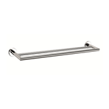 Nero Dolce 700Mm Double Towel Rail - Chrome