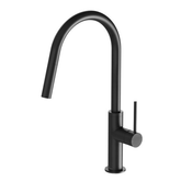 Vivid Slimline Pull Out Sink Phoenix Mixer - Matte Black