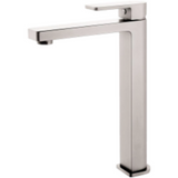 Bella Vista Ikon Flores High Rise Basin Mixer - Brushed Nickel