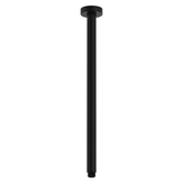 Fienza Black Round Ceiling Dropper 450Mm