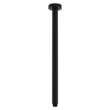 Fienza Black Round Ceiling Dropper 450Mm
