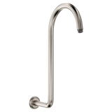 Classical Swan-Neck Fienza Shower Arm Brushed Nickel