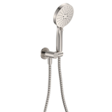 Fienza Empire Slim Hand Shower Round Plate - Brushed Nickel