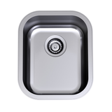 Clark Monaco 1 Bowl Kitchen Sink Stainless Steel | 610 x 455 x 180mm - Overmount