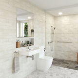Fienza Stella Pwd Shower Rail 900Mm S/S