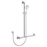 Fienza Luciana Care Lh Inverted T Rail Shower 444113Lh
