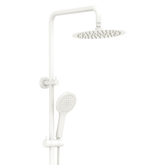 Fienza Kaya Twin Rail Shower - Matte White