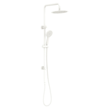Fienza Kaya Twin Rail Shower - Matte White