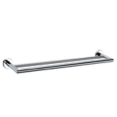 Nero Dolce 900Mm Double Towel Rail - Chrome